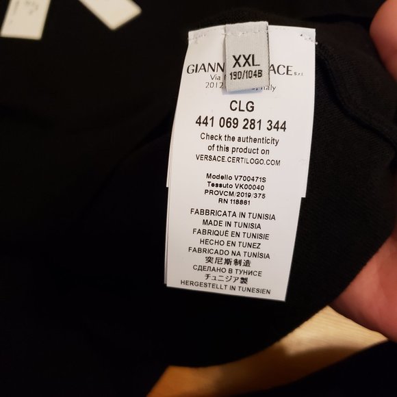 Versace Collection BK Logo Crewneck Wool Sweater - Picture 5 of 6